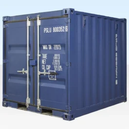 10ft x 8ft Shipping Container (One Trip) Blue (RAL 5013)