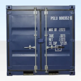 10ft x 8ft Shipping Container (One Trip) Blue (RAL 5013)